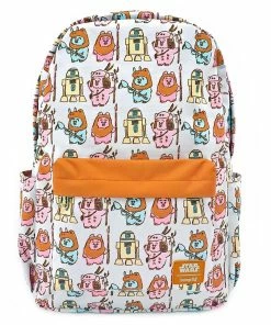 Spastic Pops LOUNGEFLY: Star Wars Pastel Yub Nub Nylon Backpack