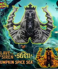 Spastic Pops MARTIAN TOYS: LE100 Slave To The Siren: Pumpkin Spice Sea (GID) By Oasim Karmieh X RXSe7en X Martian Toys Designer Brands!