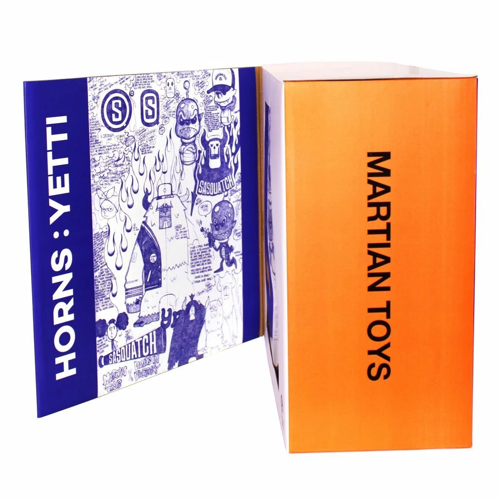 Best Sale π Spastic Pops MARTIAN TOYS: LE150 "HORNS" Sasquatch By Hands In Factory X Martian Toys 𧨠12 Spastic Pops MARTIAN TOYS: LE150 "HORNS" Sasquatch By Hands In Factory X Martian Toys