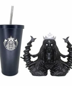 Spastic Pops MARTIAN TOYS: LE150 "Slave To The Siren" - Black Sea - 'Tall' Version + Tumbler Bundle By Oasim Karmieh X RXSe7en X Martian Toys Designer Brands!