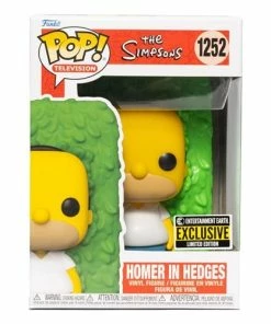 Spastic Pops POP! TV: The Simpsons Homer In Hedges Pop! Vinyl Figure - Entertainment Earth Exclusive Brand New!