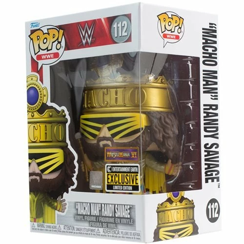 Budget ❤️ Spastic Pops In Stock! POP! WWE: King Macho Man Metallic Pop! Vinyl Figure - Entertainment Earth Exclusive ❤️ 13 Spastic Pops In Stock! POP! WWE: King Macho Man Metallic Pop! Vinyl Figure - Entertainment Earth Exclusive