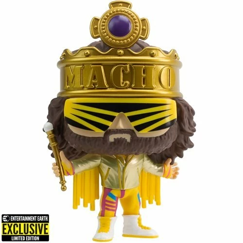 Budget ❤️ Spastic Pops In Stock! POP! WWE: King Macho Man Metallic Pop! Vinyl Figure - Entertainment Earth Exclusive ❤️ 3 Spastic Pops In Stock! POP! WWE: King Macho Man Metallic Pop! Vinyl Figure - Entertainment Earth Exclusive