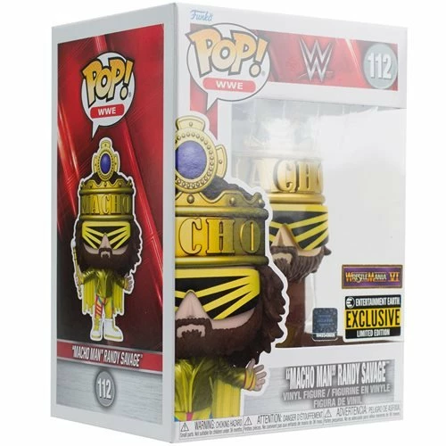 Budget ❤️ Spastic Pops In Stock! POP! WWE: King Macho Man Metallic Pop! Vinyl Figure - Entertainment Earth Exclusive ❤️ 19 Spastic Pops In Stock! POP! WWE: King Macho Man Metallic Pop! Vinyl Figure - Entertainment Earth Exclusive
