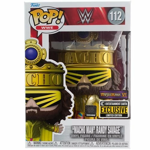 Budget ❤️ Spastic Pops In Stock! POP! WWE: King Macho Man Metallic Pop! Vinyl Figure - Entertainment Earth Exclusive ❤️ 12 Spastic Pops In Stock! POP! WWE: King Macho Man Metallic Pop! Vinyl Figure - Entertainment Earth Exclusive