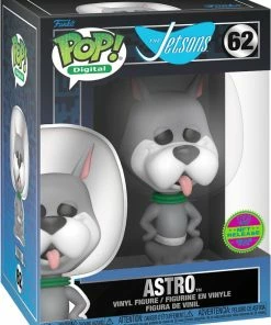 Spastic Pops PREORDER (Arrival Q1 2023) Hanna-Barbera Series 1 [Physical Item Only]: Pop! Digital NFT Release LE1635 [Legendary] Astro Helmeted #62