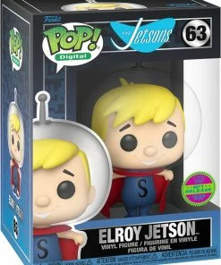 Spastic Pops PREORDER (Arrival Q1 2023) Hanna-Barbera Series 1 [Physical Item Only]: Pop! Digital NFT Release LE1635 [Legendary] Elroy Jetson Spaceboy #63