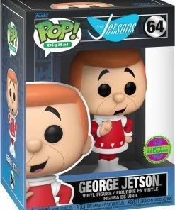 Spastic Pops PREORDER (Arrival Q1 2023) Hanna-Barbera Series 1 [Physical Item Only]: Pop! Digital NFT Release LE1635 [Legendary] George Jetson Flying Suit #64