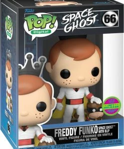 Spastic Pops Pre-Orders! PREORDER (Arrival Q1 2023) Hanna-Barbera Series 1 [Physical Item Only]: Pop! Digital NFT Release LE3000 [Royalty] Freddy Funko As Space Ghost With Blip #66