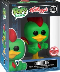 Spastic Pops PREORDER (Arrival Q1 2023) Kellogg's Series 1 [Physical Item Only]: Pop! Digital NFT Release LE1640 [Legendary] Cornelius #58