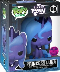Spastic Pops PREORDER (Arrival Q1 2023) My Little Pony Series 1 [Physical Item Only]: Pop! Digital NFT Release LE1550 [Legendary] Princess Luna #69 Pre-Orders!