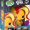 Spastic Pops PREORDER (Arrival Q1 2023) My Little Pony Series 1 [Physical Item Only]: Pop! Digital NFT Release LE1550 [Legendary] Sunset Shimmer #67