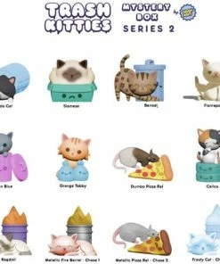 Spastic Pops PREORDER (Arrival Q3 2022) 100% SOFT: Trash Kitties Blind Box Series 2 Pre-Orders!