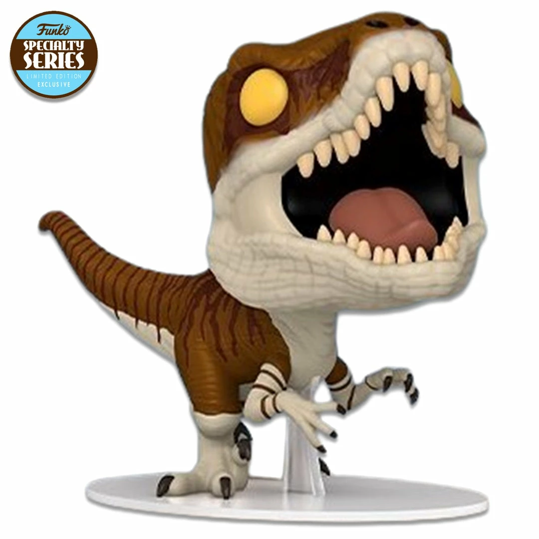 Flash Sale π Spastic Pops Pre-Orders! PREORDER (Arrival Q3 2022) POP Movies: Jurassic World Dominion - Atrociraptor (Tiger) (Specialty Series Exclusive) π 3 Spastic Pops Pre-Orders! PREORDER (Arrival Q3 2022) POP Movies: Jurassic World Dominion - Atrociraptor (Tiger) (Specialty Series Exclusive)