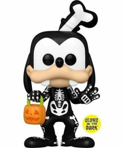 Spastic Pops Pre-Orders! PREORDER (Arrival Q4 2022) Disney Skeleton Goofy Glow-in-the-Dark Pop! Vinyl Figure - Entertainment Earth Exclusive