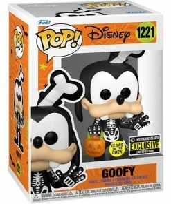 Spastic Pops Pre-Orders! PREORDER (Arrival Q4 2022) Disney Skeleton Goofy Glow-in-the-Dark Pop! Vinyl Figure - Entertainment Earth Exclusive