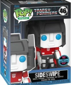 Spastic Pops PREORDER (Arrival Q4 2022) TRANSFORMERS [Physical Item Only]: Pop! Digital NFT Release LE1550 [Legendary] Sideswipe #46 Pre-Orders!