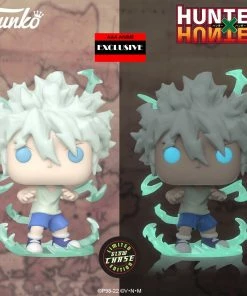 Spastic Pops PREORDER (Estimated Arrival Q4 2022) POP! Animation: Hunter X Hunter - Killua (GITD Chase & Common Set Of 2) (AAA Anime Exclusive)