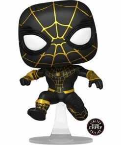 Spastic Pops Pre-Orders! PREORDER (Estimated Arrival Q4 2022) Spider-Man: No Way Home Unmasked Spider-Man Black Suit (Chase & Common Set Of 2) (AAA Anime Exclusive)