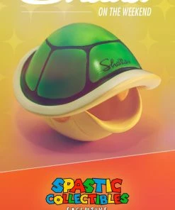 Spastic Pops Designer Brands! PREORDER (Expected Arrival Late MAY 2021) SHELLIES: LE75 Spastic Collectibles Exclusive Autographed Green Colorway [Shellies On The Weekend]