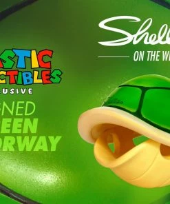 Spastic Pops Designer Brands! PREORDER (Expected Arrival Late MAY 2021) SHELLIES: LE75 Spastic Collectibles Exclusive Autographed Green Colorway [Shellies On The Weekend]