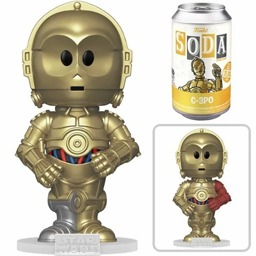 Flash Sale ⌛ Spastic Pops PREORDER (Expected Arrival Q4 2022) Vinyl SODA: Star Wars- C-3PO (1:6 Chance At Chase) ✨ 3 Spastic Pops PREORDER (Expected Arrival Q4 2022) Vinyl SODA: Star Wars- C-3PO (1:6 Chance At Chase)