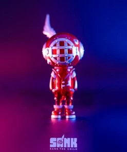 Spastic Pops Designer Brands! [SANK TOYS] LE399 Backpack Boys-Spectrum Series-Red Tide