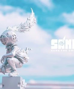 Spastic Pops Designer Brands! [SANK TOYS] LE299 藏克-逝-银海 Sank-Faded Away-Sliver