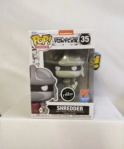 Spastic Pops Shredder Eastman & Laird's - Shredder (Black & White)