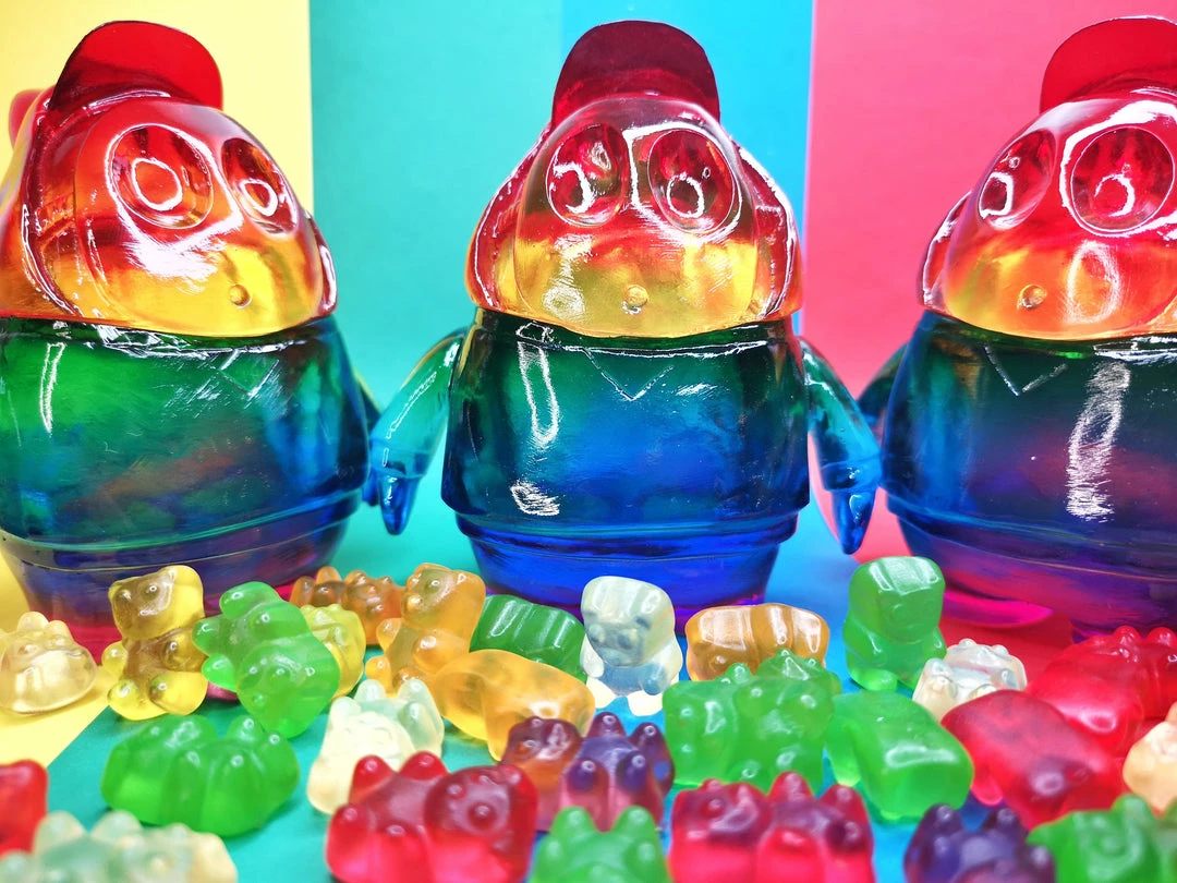 Hot Sale π Spastic Pops SLIMSULIT: LE36 Yasha Gummy Boy Solid Cast Resin Hand Painted Designer Brands! π€© 5 Spastic Pops SLIMSULIT: LE36 Yasha Gummy Boy Solid Cast Resin Hand Painted Designer Brands!