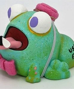 Spastic Pops SUNS OUT BUNS OUT Custom 1 Of 1 Ributt Vinyl Figure: “Bellhop” By Jellykoe