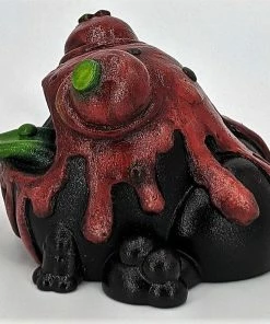 Spastic Pops SUNS OUT BUNS OUT Custom 1 Of 1 Ributt Vinyl Figure: