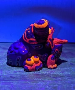 Spastic Pops Designer Brands! SUNS OUT BUNS OUT Custom 1 Of 1 Ributt Vinyl Figure: "Kodak Chub" By Danie CabNov Novio