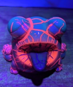 Spastic Pops SUNS OUT BUNS OUT Custom 1 Of 1 Ributt Vinyl Figure: “Moon” By Naptime Noah Designer Brands!