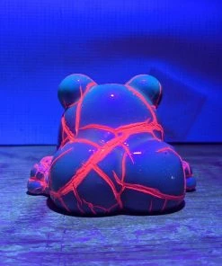 Spastic Pops SUNS OUT BUNS OUT Custom 1 Of 1 Ributt Vinyl Figure: “Moon” By Naptime Noah Designer Brands!