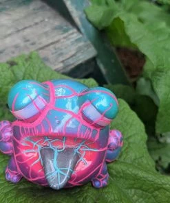 Spastic Pops SUNS OUT BUNS OUT Custom 1 Of 1 Ributt Vinyl Figure: “Moon” By Naptime Noah Designer Brands!