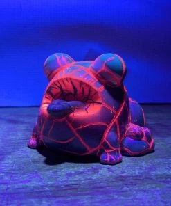 Spastic Pops SUNS OUT BUNS OUT Custom 1 Of 1 Ributt Vinyl Figure: “Moon” By Naptime Noah Designer Brands!