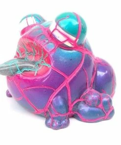 Spastic Pops SUNS OUT BUNS OUT Custom 1 Of 1 Ributt Vinyl Figure: “Moon” By Naptime Noah Designer Brands!