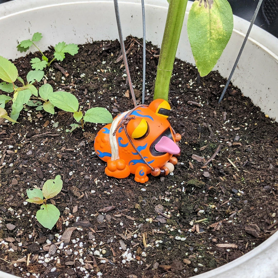 Brand new 😀 Spastic Pops SUNS OUT BUNS OUT Custom 1 Of 1 Ributt Vinyl Figure: “Narutoad” By EL TORO 🛒 13 Spastic Pops SUNS OUT BUNS OUT Custom 1 Of 1 Ributt Vinyl Figure: “Narutoad” By EL TORO