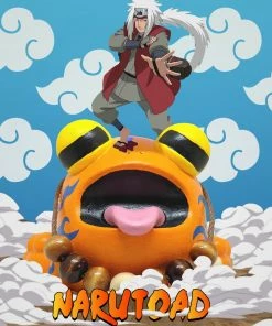 Spastic Pops SUNS OUT BUNS OUT Custom 1 Of 1 Ributt Vinyl Figure: “Narutoad” By EL TORO