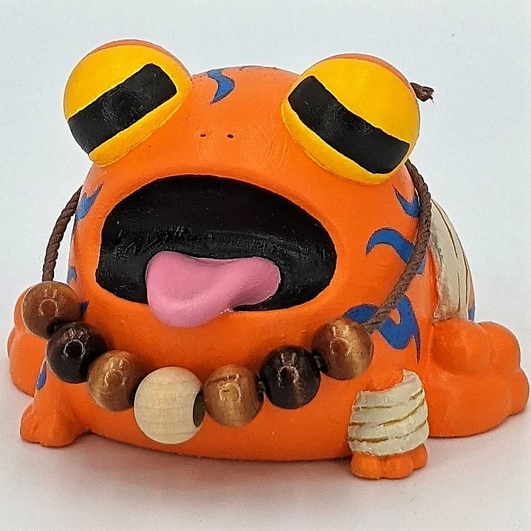 Brand new 😀 Spastic Pops SUNS OUT BUNS OUT Custom 1 Of 1 Ributt Vinyl Figure: “Narutoad” By EL TORO 🛒 7 Spastic Pops SUNS OUT BUNS OUT Custom 1 Of 1 Ributt Vinyl Figure: “Narutoad” By EL TORO