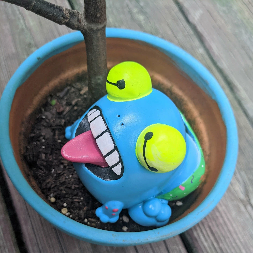 Buy π€© Spastic Pops SUNS OUT BUNS OUT Custom 1 Of 1 Ributt Vinyl Figure: "Toadally Here To Party" By Bearly Available π 13 Spastic Pops SUNS OUT BUNS OUT Custom 1 Of 1 Ributt Vinyl Figure: "Toadally Here To Party" By Bearly Available