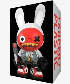 Spastic Pops Designer Brands! SUPERPLASTIC "Bad Bunny" Fashion EDC SuperGuggi 8" By Guggimon